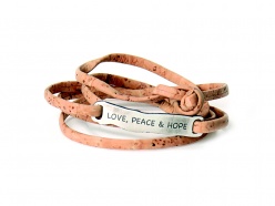 Náramek Love, Peace and Hope